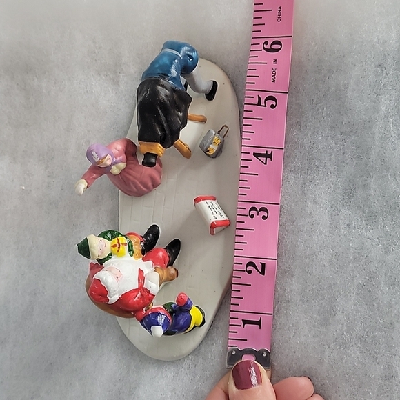 Lemax Dickensvale porcelain Photo with Santa Figurine 1994 vintage collectible - Picture 5 of 9